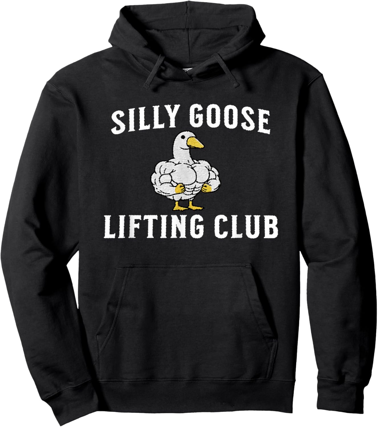 Silly Goose Lifting Club Hoodie - Hoodie | Black