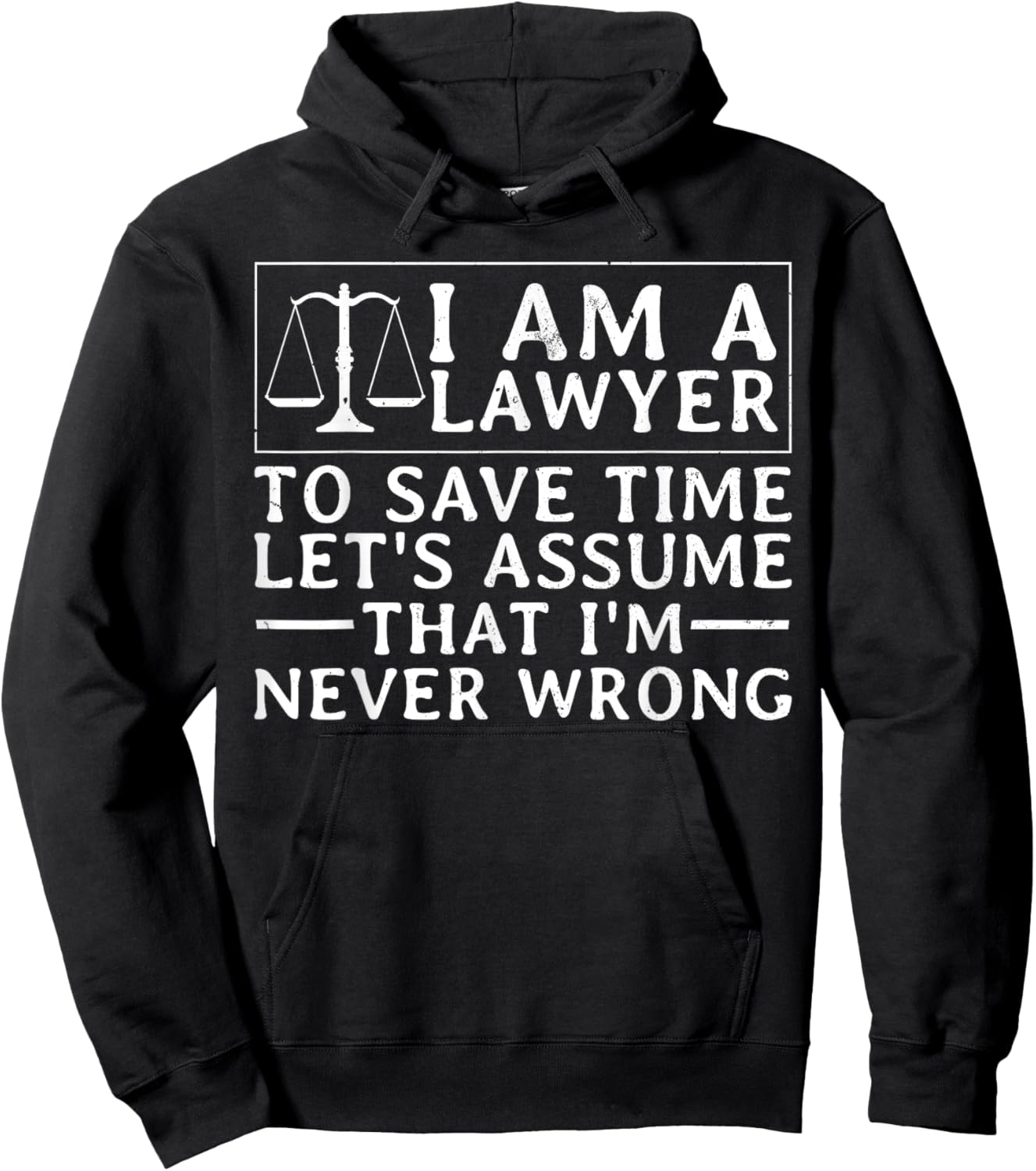 Cool Lawyer Design Women Attorney Law School Lawyer Hoodie - Hoodie | Black