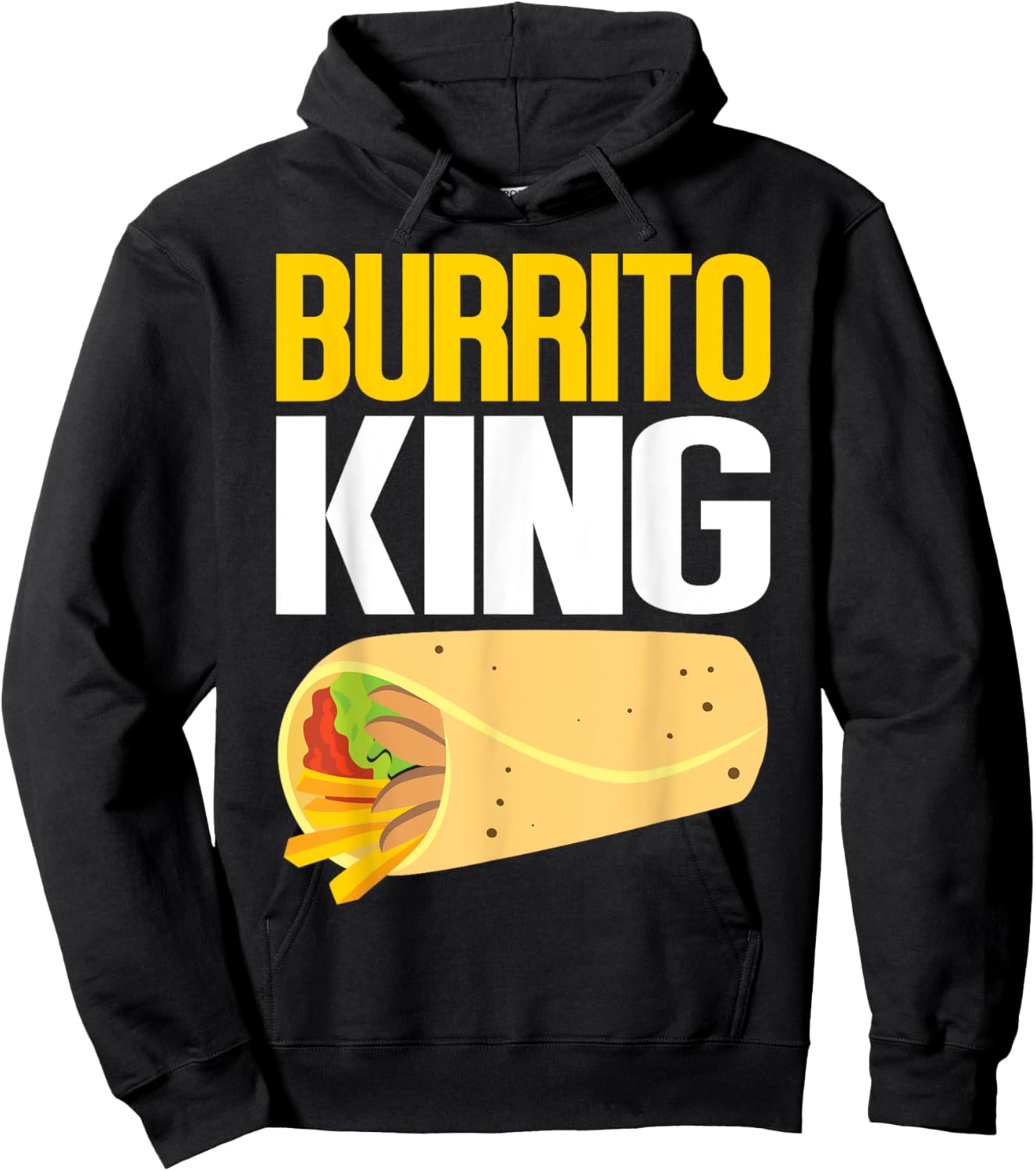 Burrito King Burrito Hoodie - Hoodie | Black