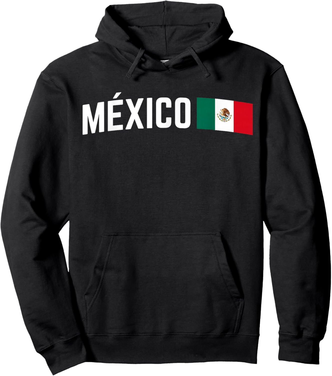 Mexico Flag Mexican Culture Graphic Hoodie - Hoodie | Black