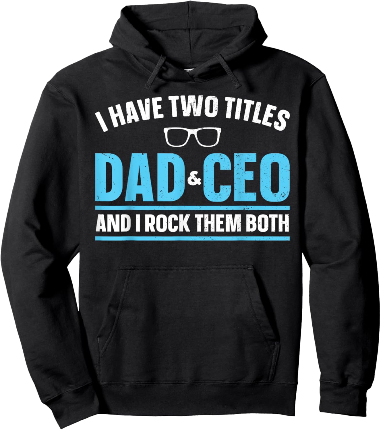CEO Art For Dad Men Father Business Owner Entrepreneur CEO Hoodie - Hoodie | Black