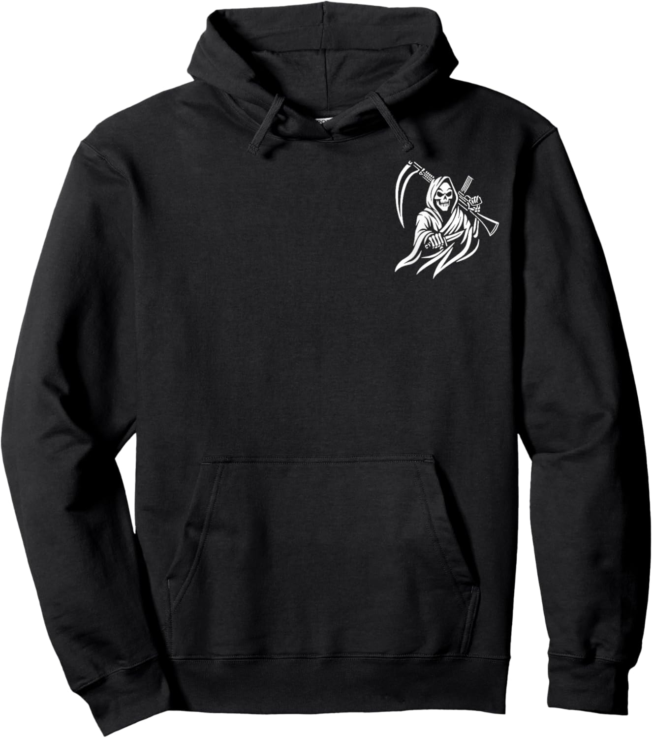 Sons of Infantry Fort Benning GA USA Grim Reaper Military Hoodie - Hoodie | Black