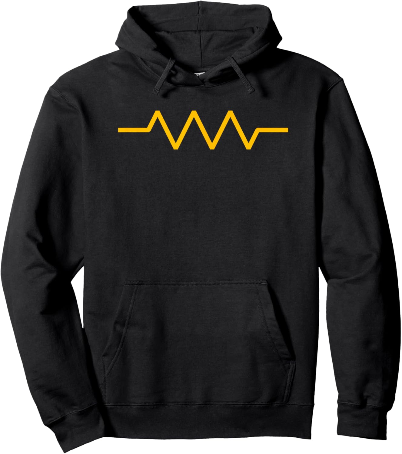 Resistor Symbol Resist Funny Electrical Engineering Hoodie - Hoodie | Black