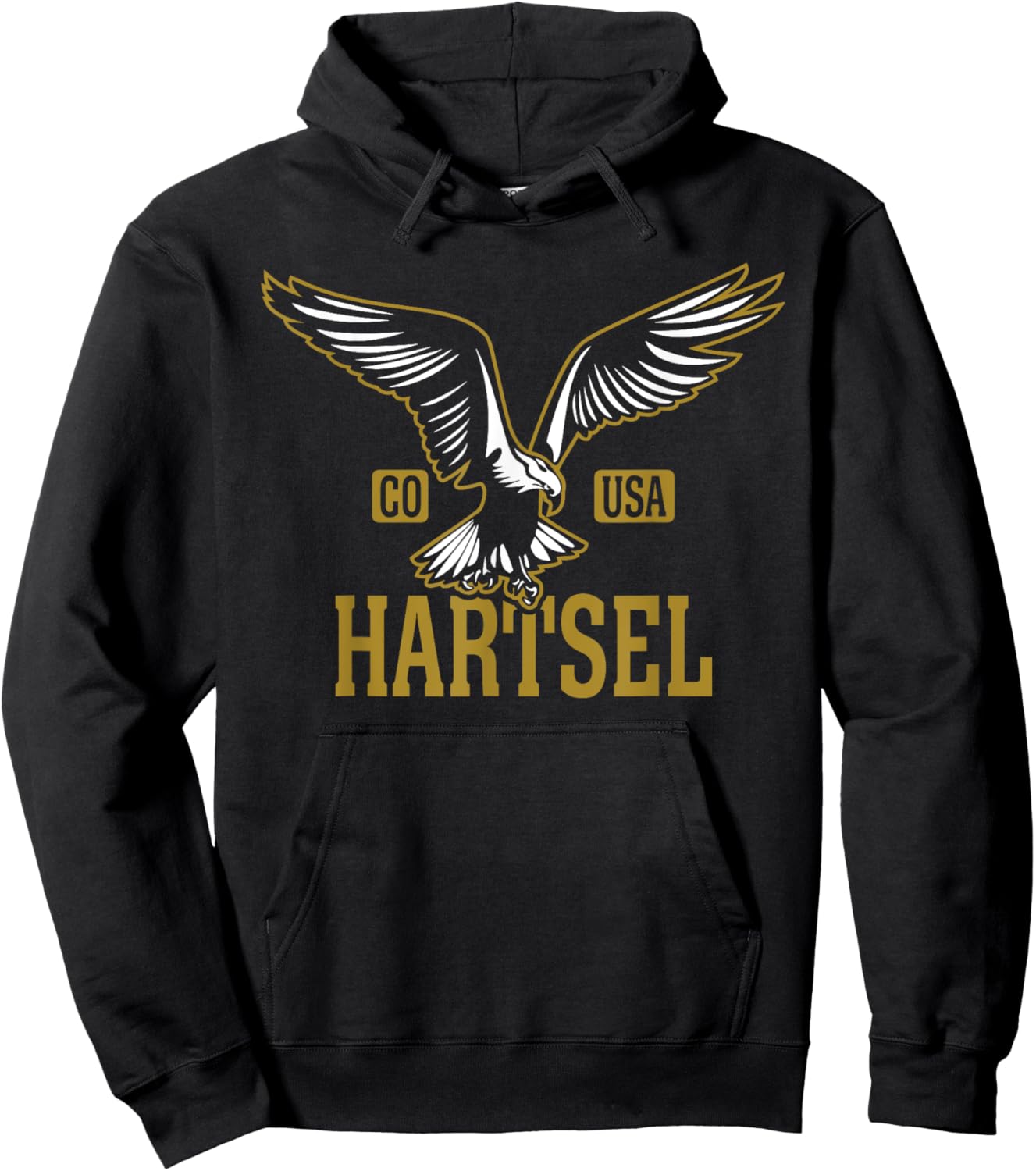 Hartsel Colorado USA Hoodie - Hoodie | Black