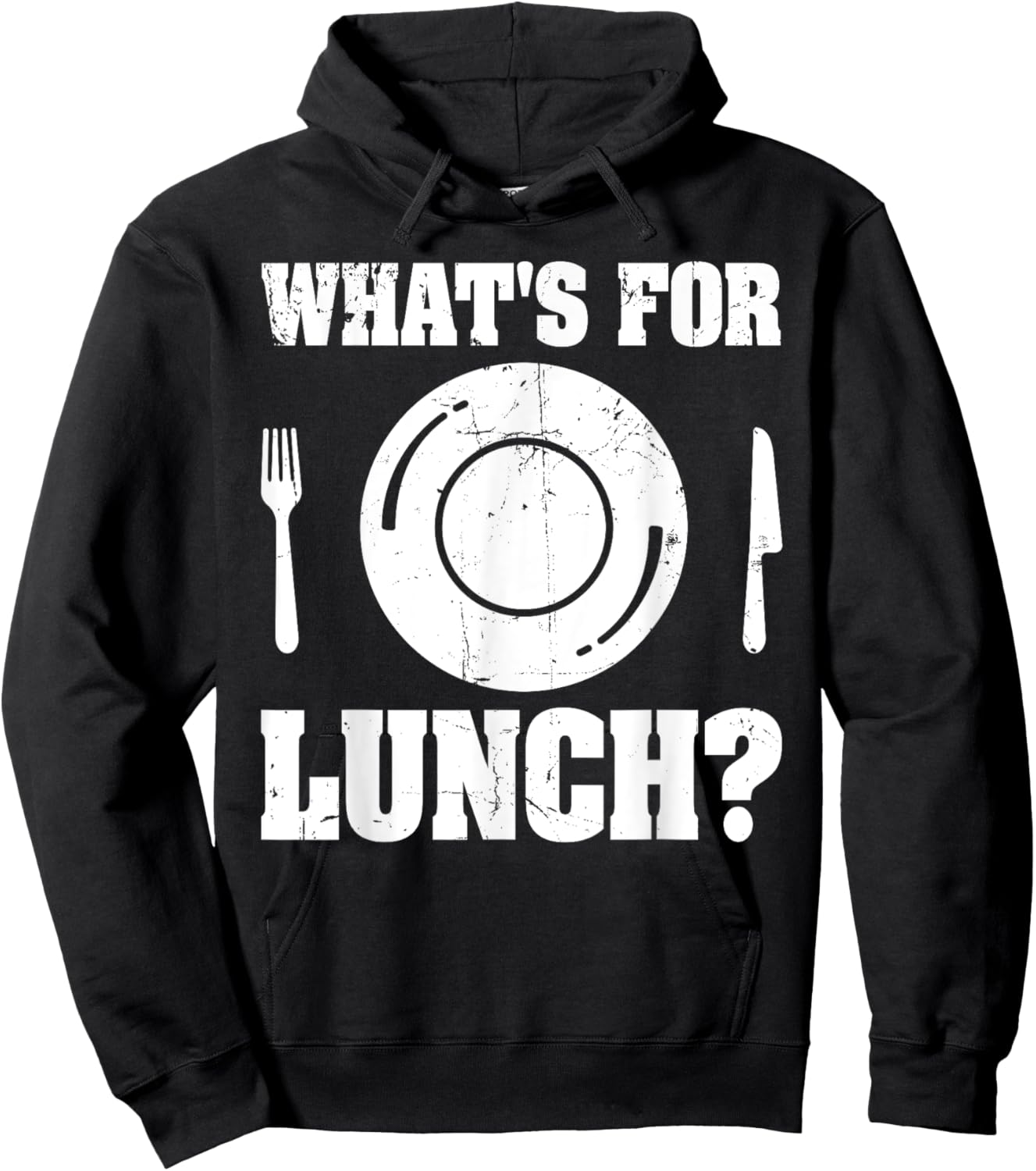What's For Lunch Hoodie - Hoodie | Black