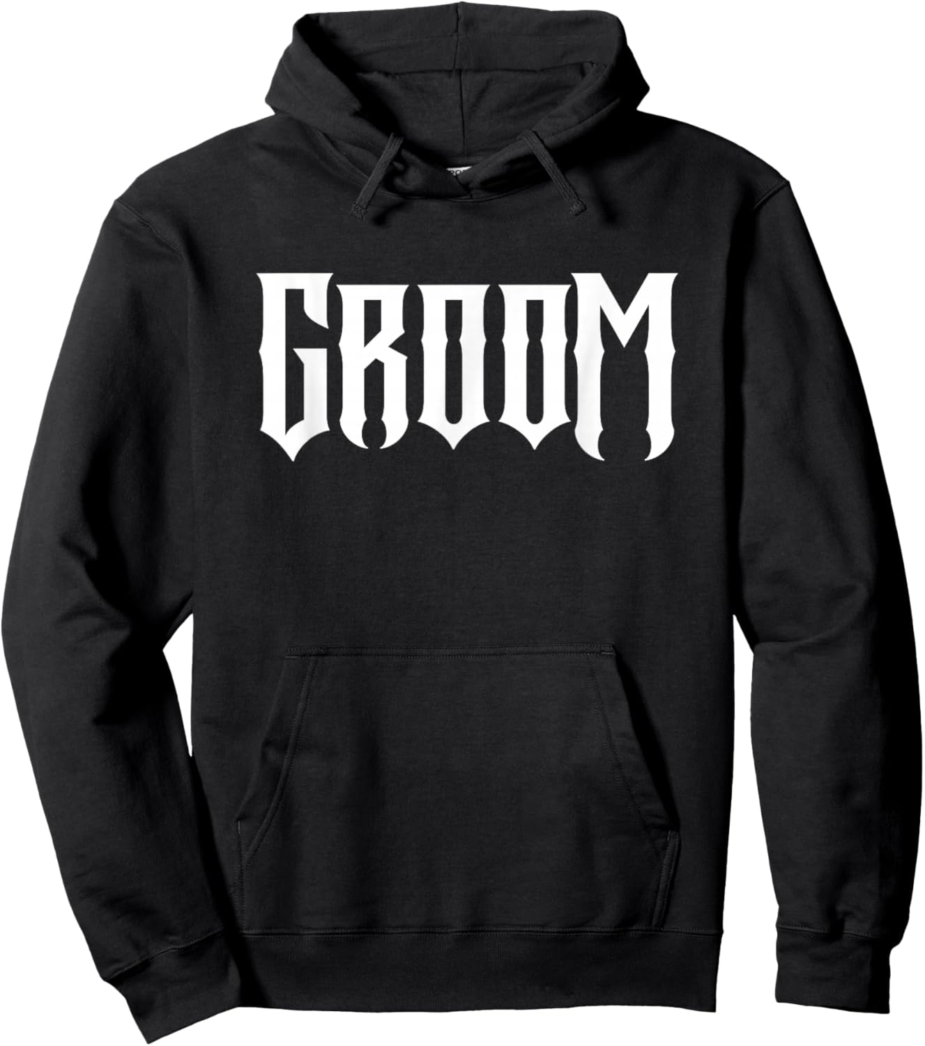 Heavy Metal Rock Groom Hoodie - Hoodie | Black