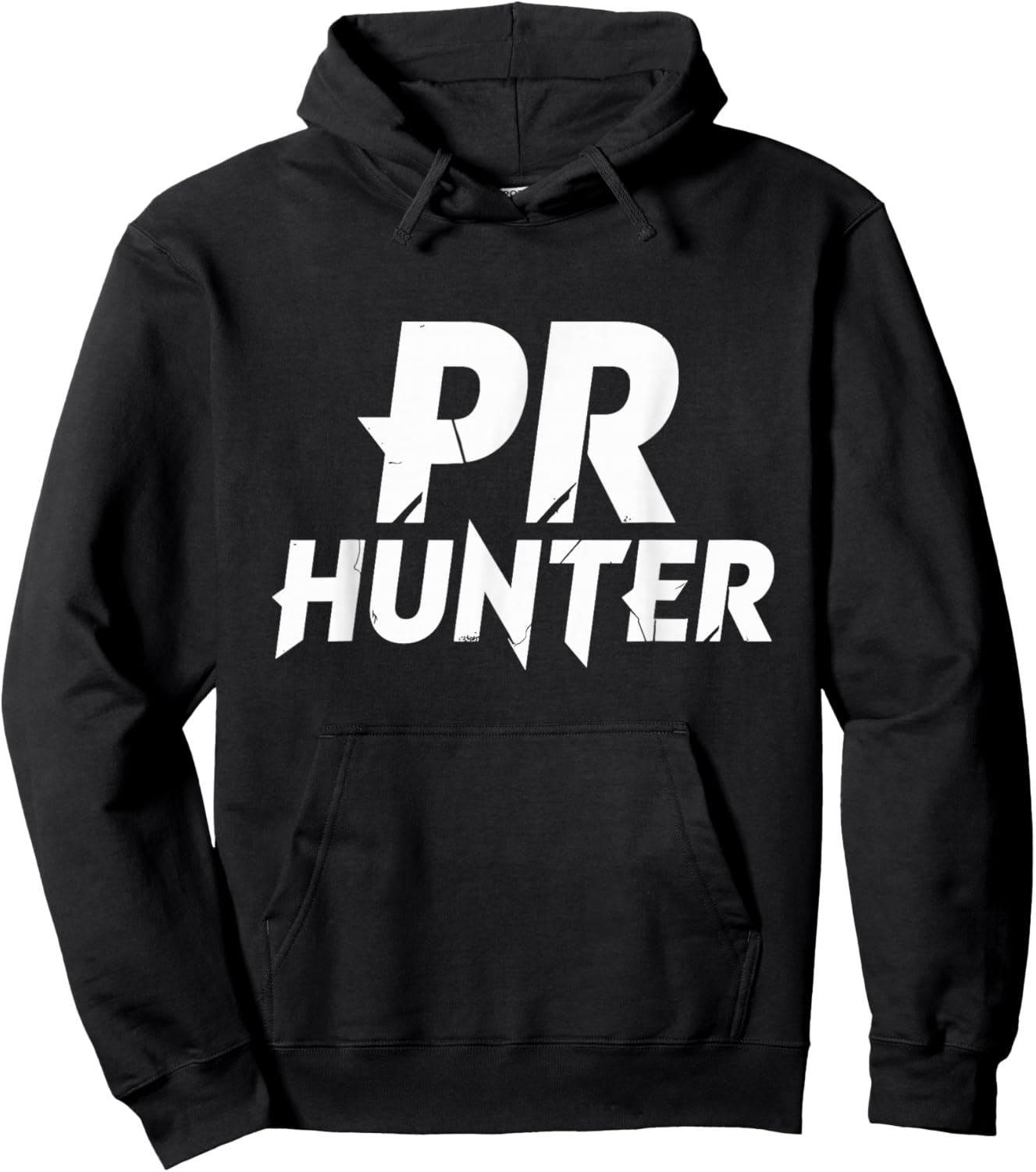 Pr Hunter Funny Powerlifting Powerlifter Gym Hoodie - Hoodie | Black