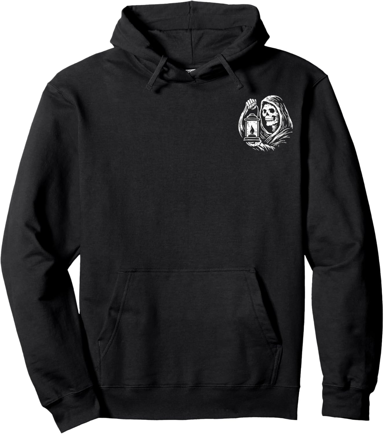 (2 Sided) May The Bridges I Burn Light My Way Skull Gothic Hoodie - Hoodie | Black