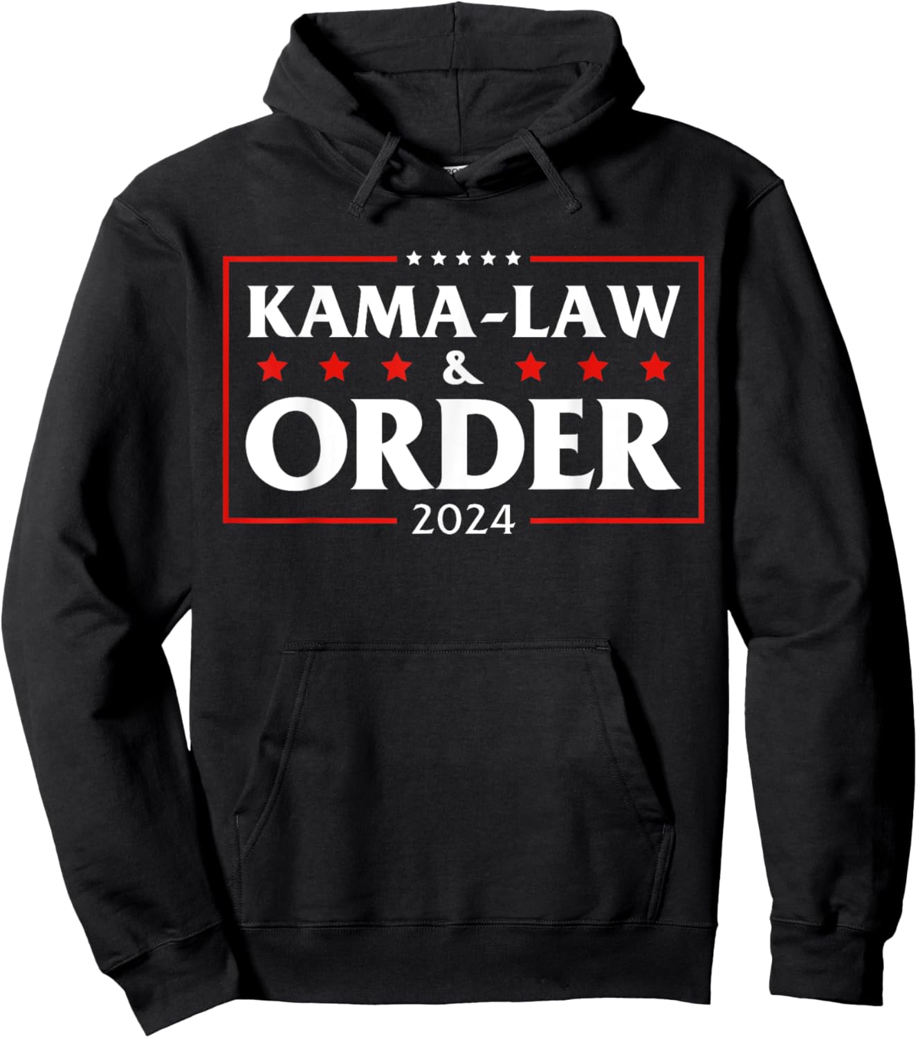 Kamalaw Order Kama-law & Order 2024 Hoodie - Hoodie | Black