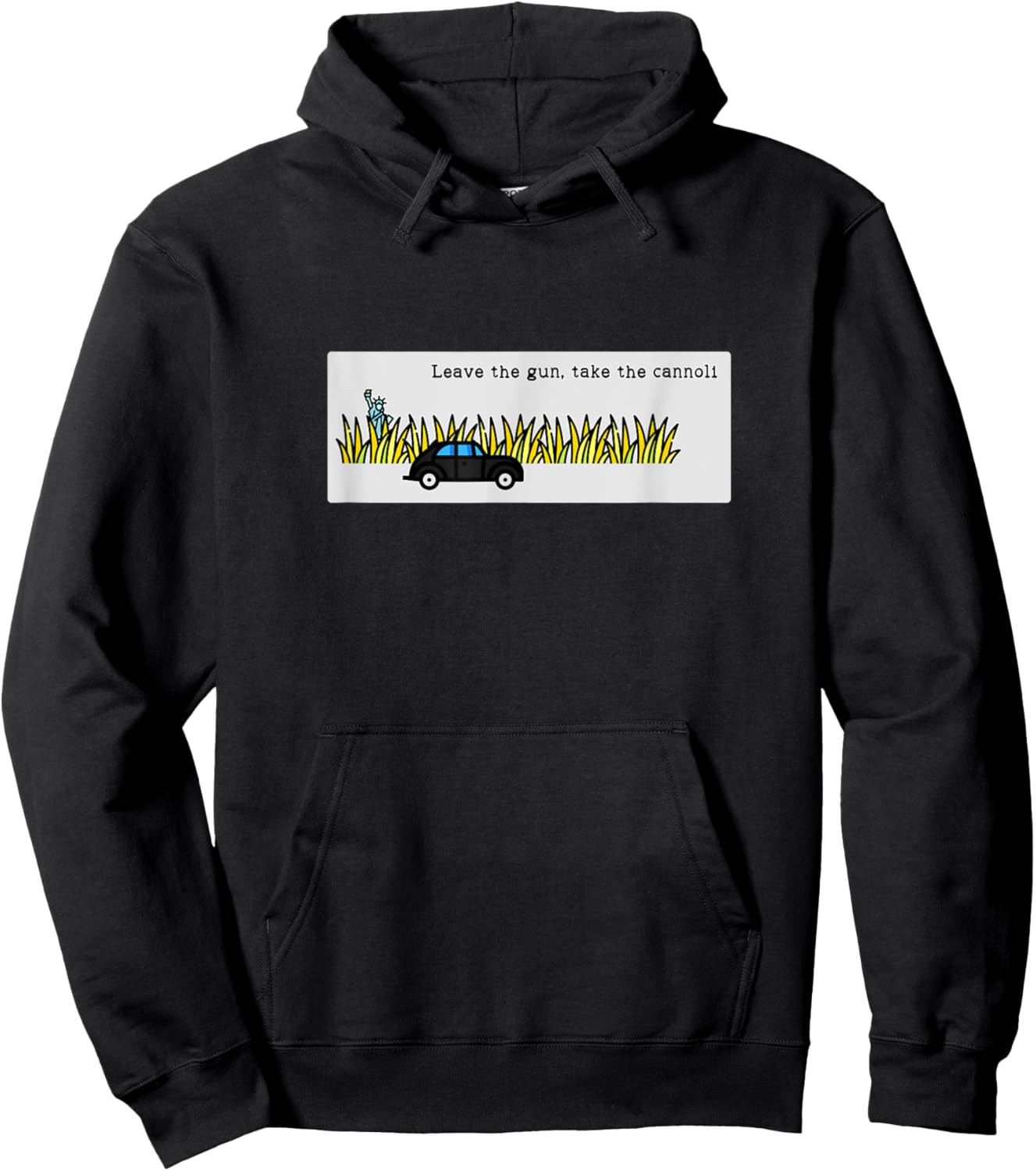 Leave the gun, take the cannoli Hoodie - Hoodie | Black