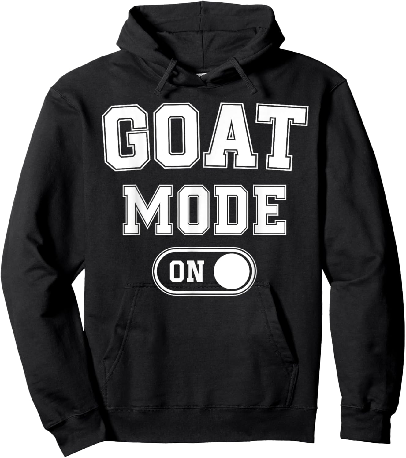 Goat Mode On Costume Funny Mountain Climber Gift Animal Hoodie - Hoodie | Black
