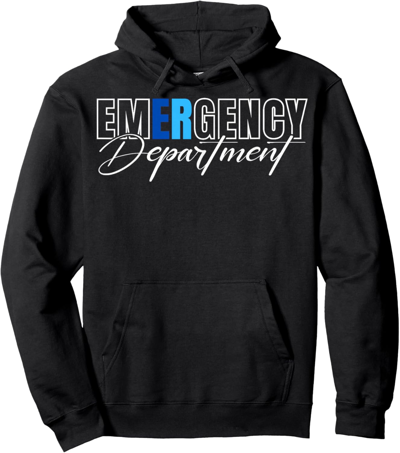 Emergency Department Emergency Room Healthcare Nursing Nurse Hoodie - Hoodie | Black