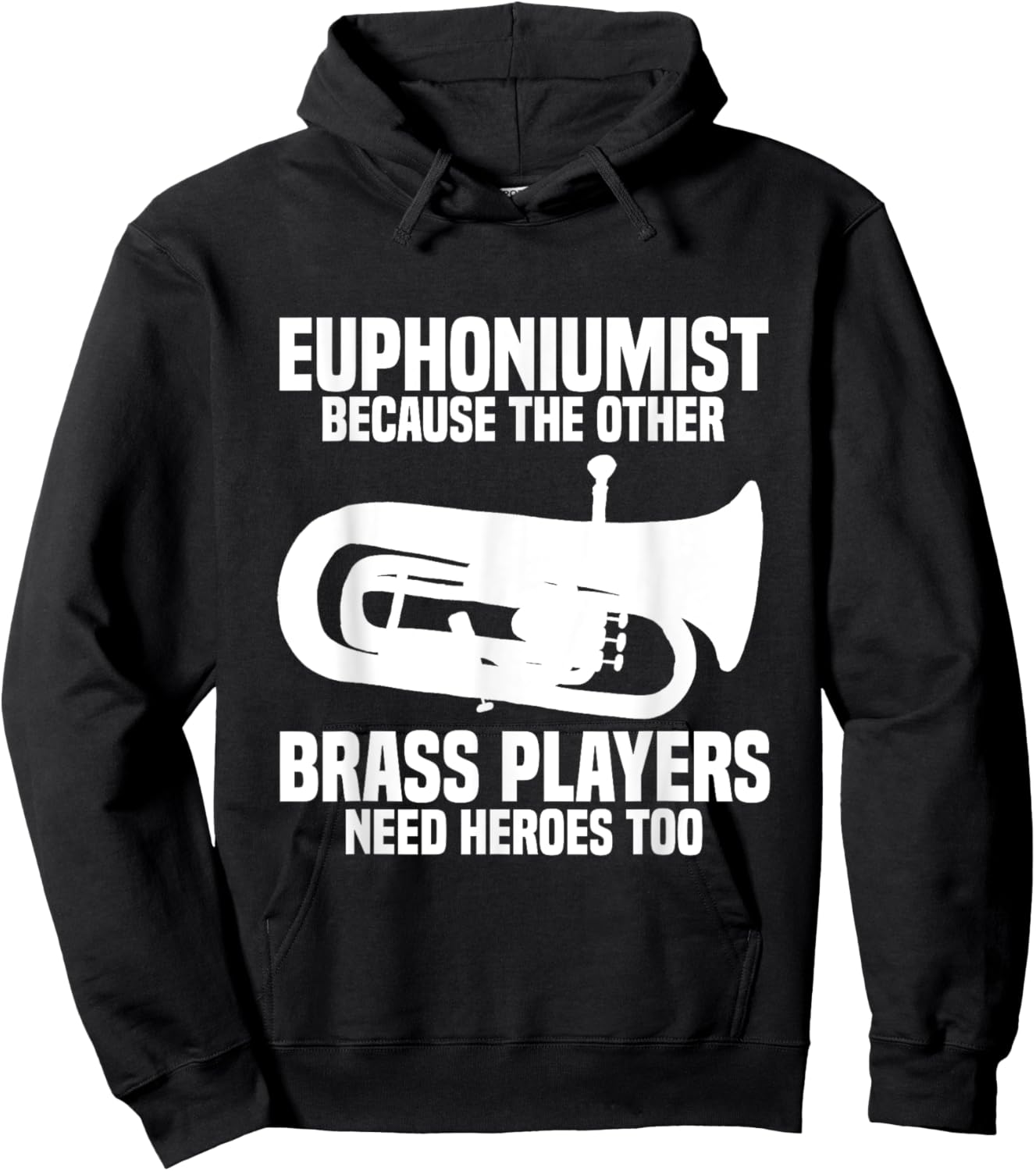 Euphonium Valve Oil Marching Band Orchestra Euphoniumist Hoodie - Hoodie | Black