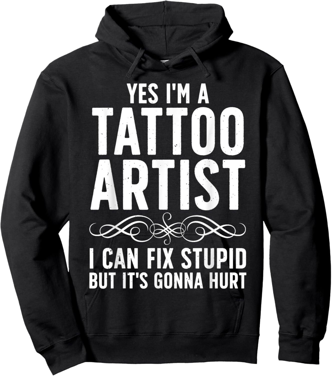 Funny Tattoo Artist Art Women Tattooer Tattoo Artist Hoodie - Hoodie | Black