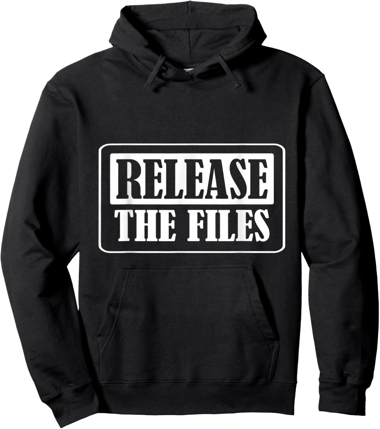Release The Files Meme Hoodie - Hoodie | Black