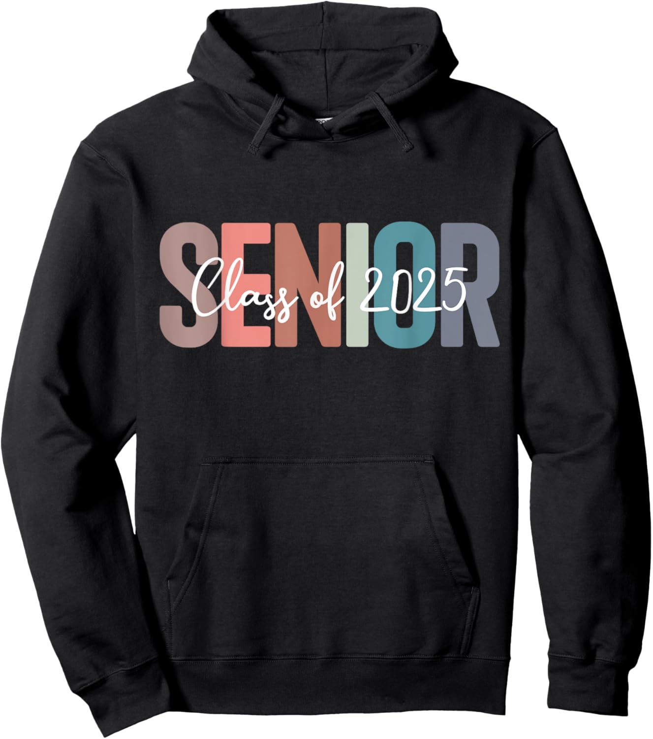 Class of 2025 senior graduation back to school graduate Hoodie - Hoodie | Black