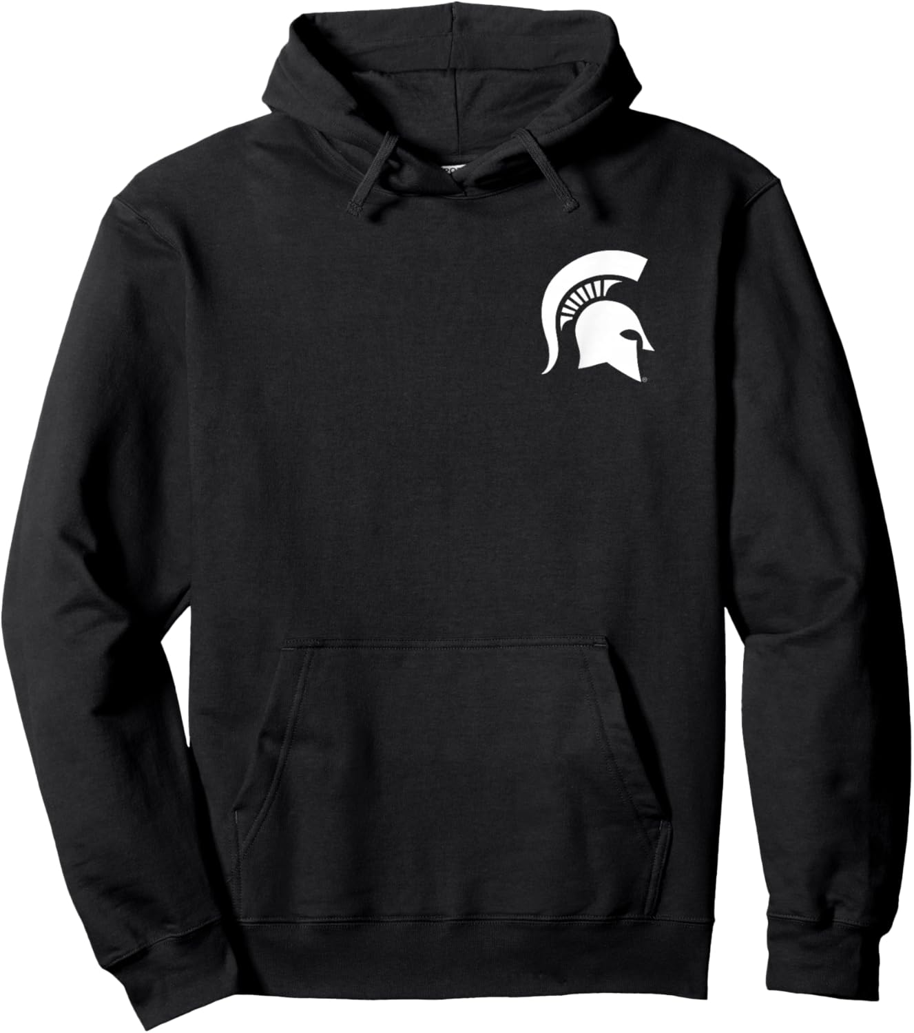 Michigan State Spartans Front/Back Go Green Go White Hoodie - Hoodie | Black