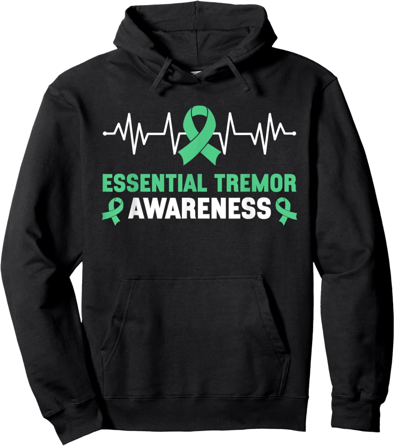 Essential Tremor Support Essential Tremor Awareness Hoodie - Hoodie | Black