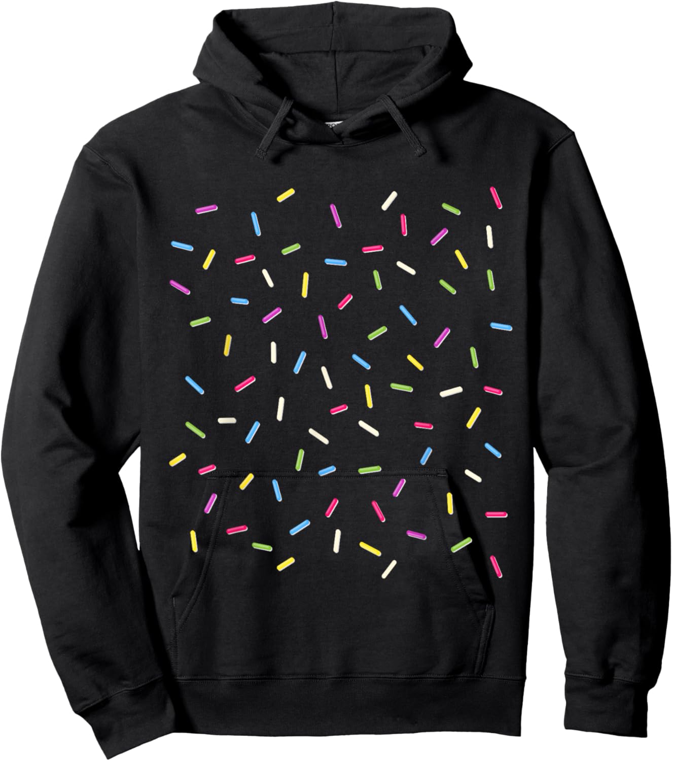 Ice cream Sprinkles Halloween Costume Easy Hoodie - Hoodie | Black
