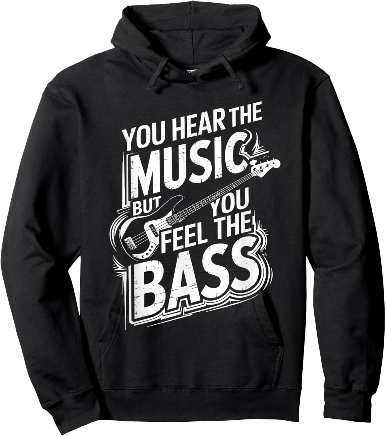Bass Guitar Musician for Bass Player Bassist Hoodie - Hoodie | Black