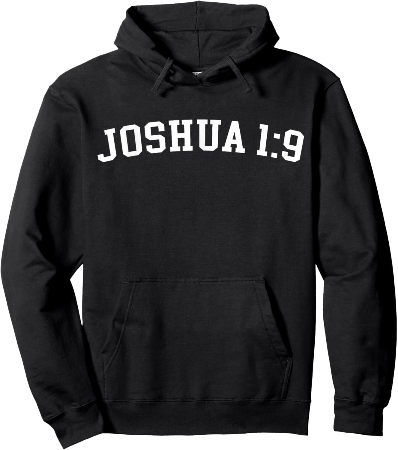 Joshua 1:9 Hoodie - Hoodie | Black