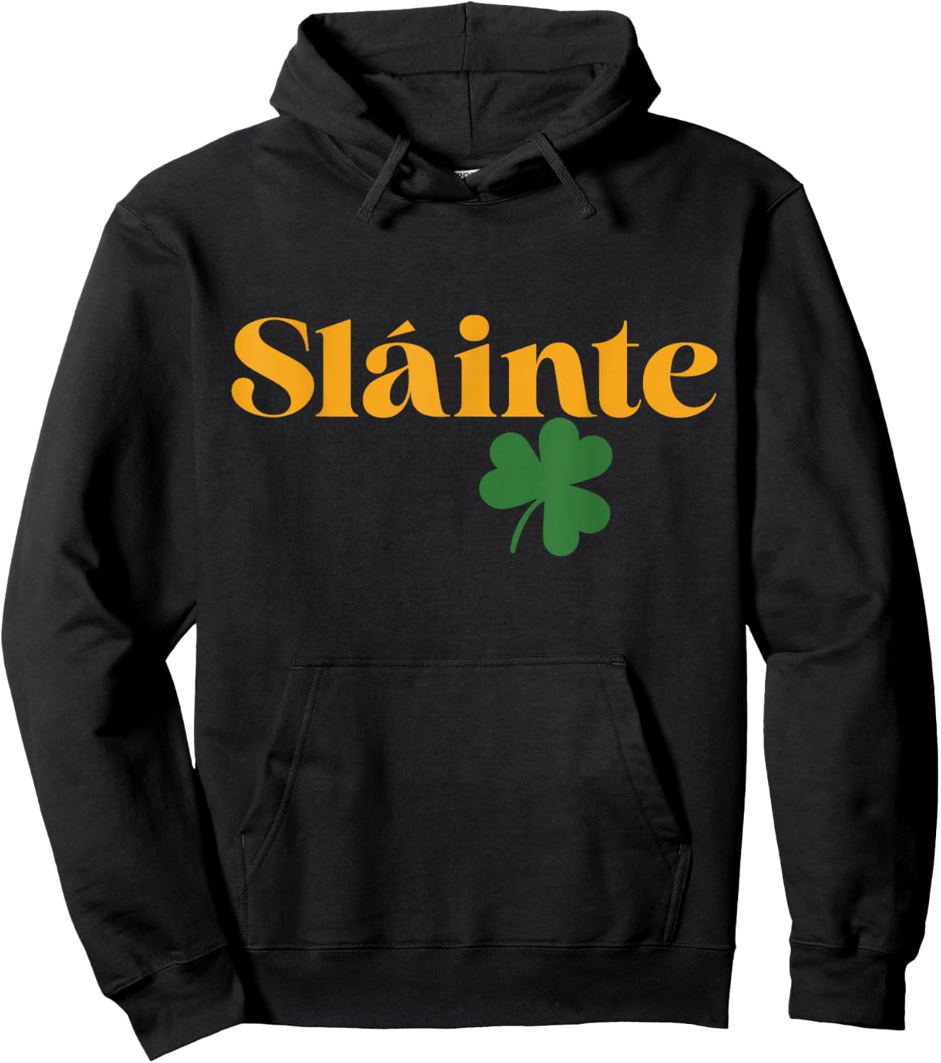 Slainte Kleeblatt St Patricks Day Irland Party Damen Herren Hoodie - Hoodie | Black