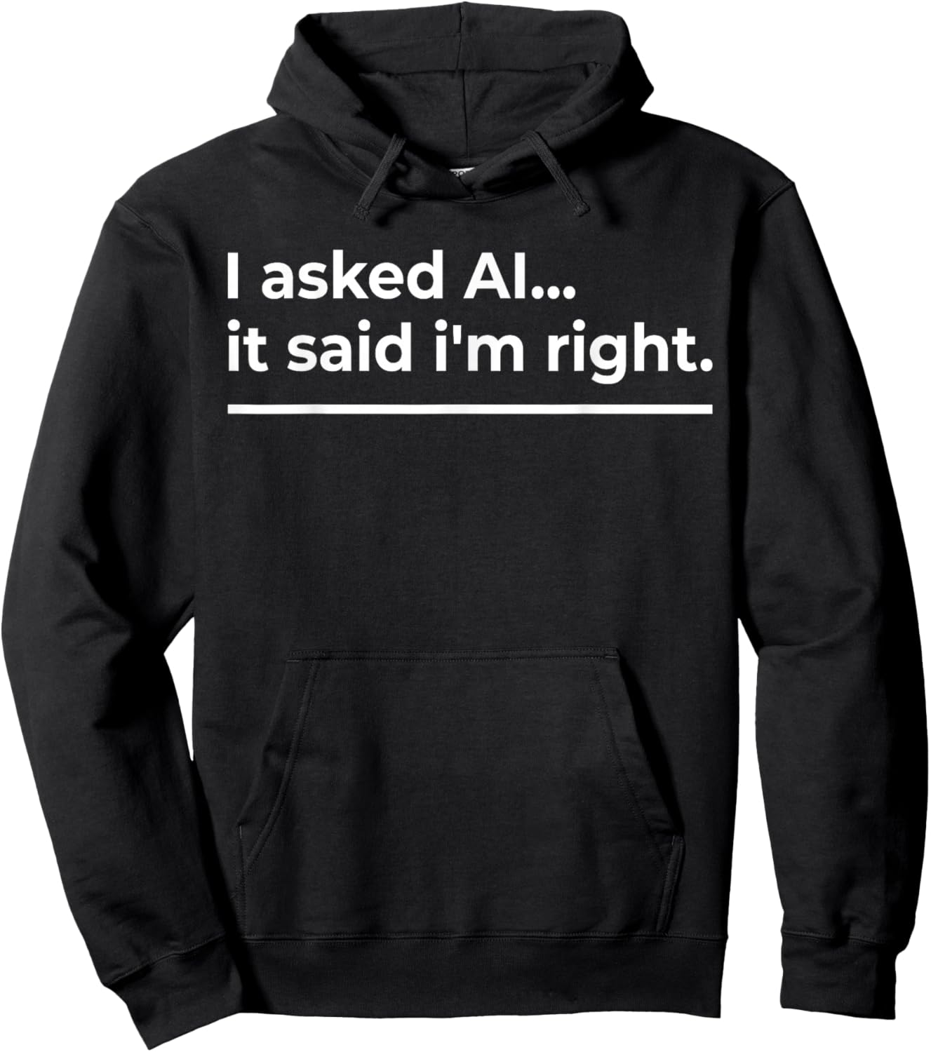 AI Enthusiast Artificial Intelligence Funny Hoodie - Hoodie | Black