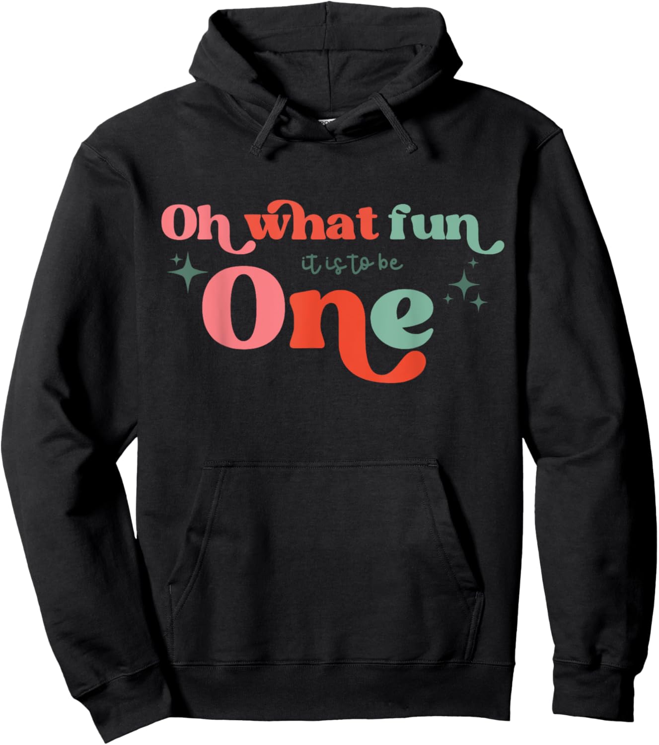 Oh What Fun It Is To Be One Christmas Family Matching Xmas Hoodie - Hoodie | Black