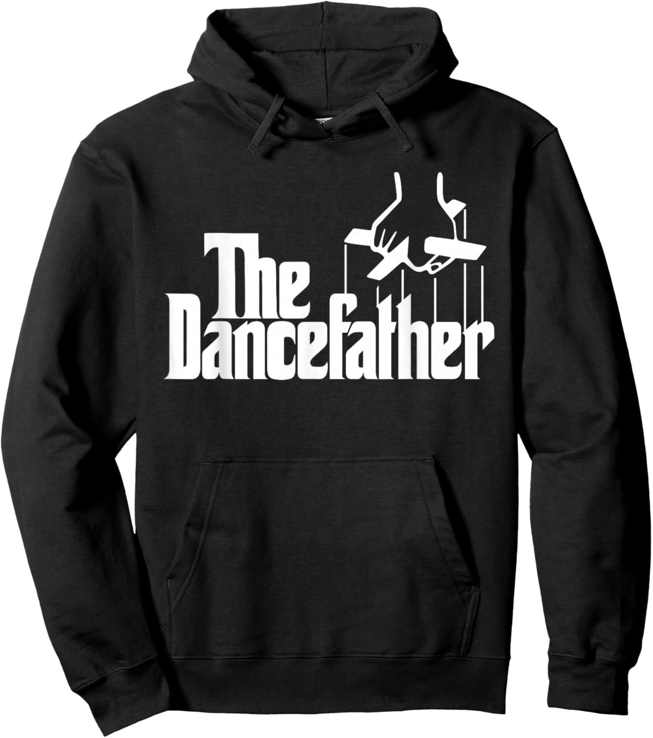 The Dancefather Funny Dance Dad Dancer Dancing Father Men Hoodie - Hoodie | Black