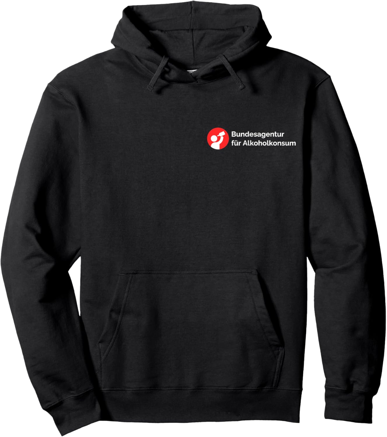 Bundesagentur für Alkoholkonsum Absturz Bundesinstitut Malle Hoodie - Hoodie | Black