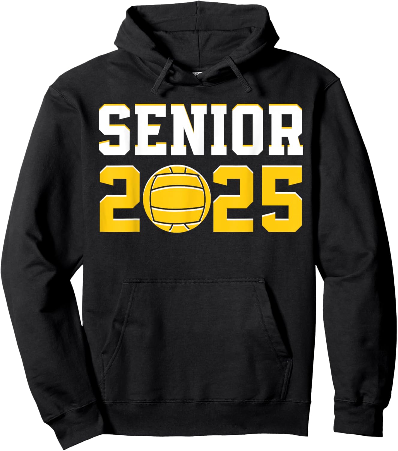 Class of 2025 Graduation Waterpolo Senior 2023 Water Polo Hoodie - Hoodie | Black