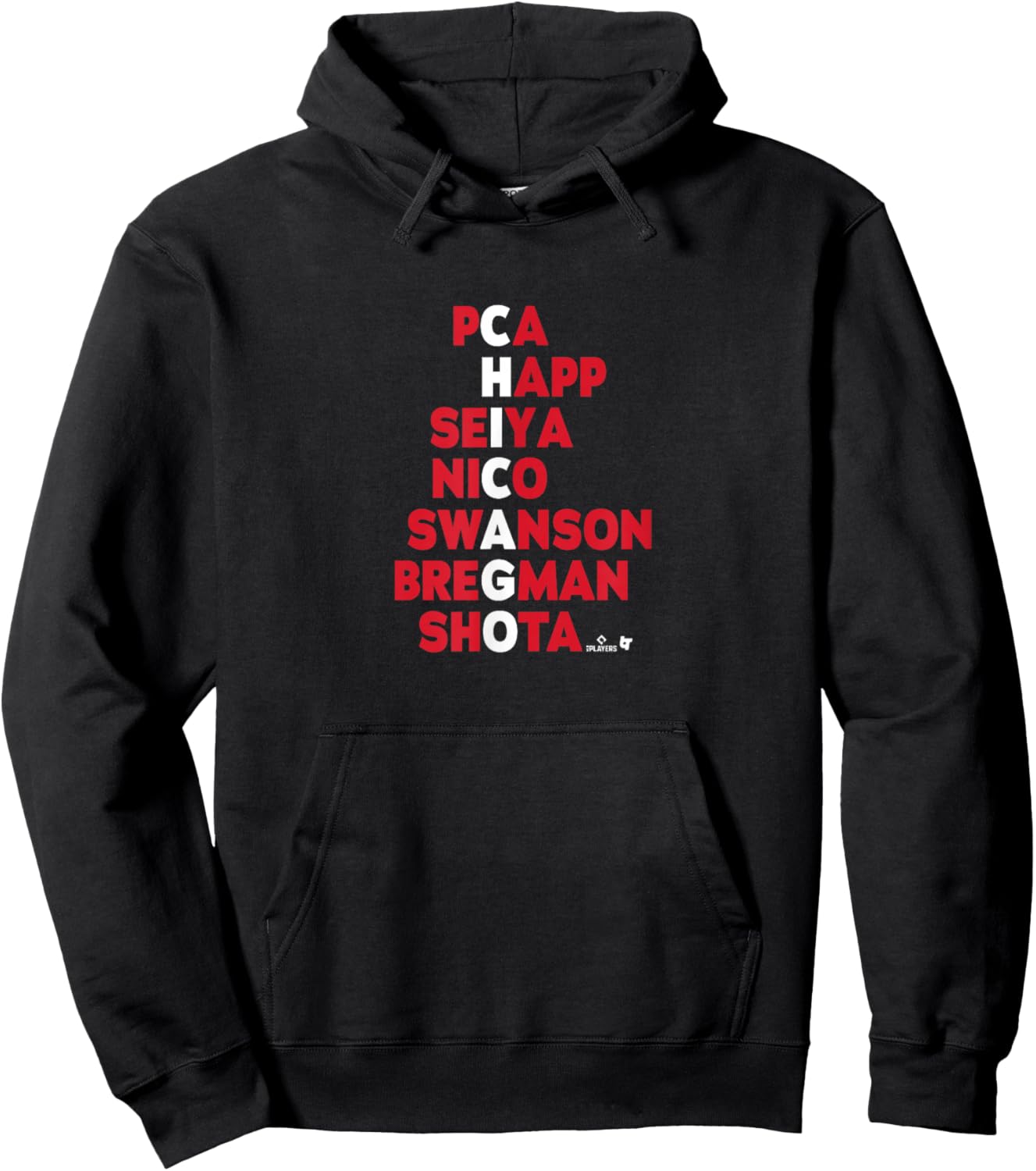 Chicago Names 2026 - MLB Players Hoodie - Hoodie | Black