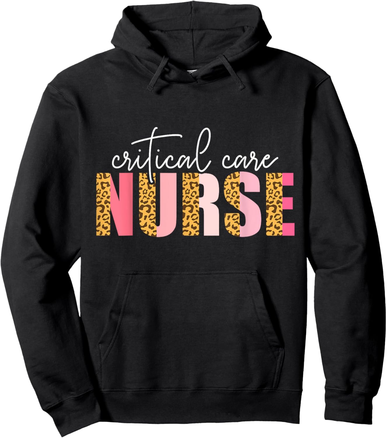Critical Care Nurse Nursing Nurses Icu Critical Care Nurse Hoodie - Hoodie | Black