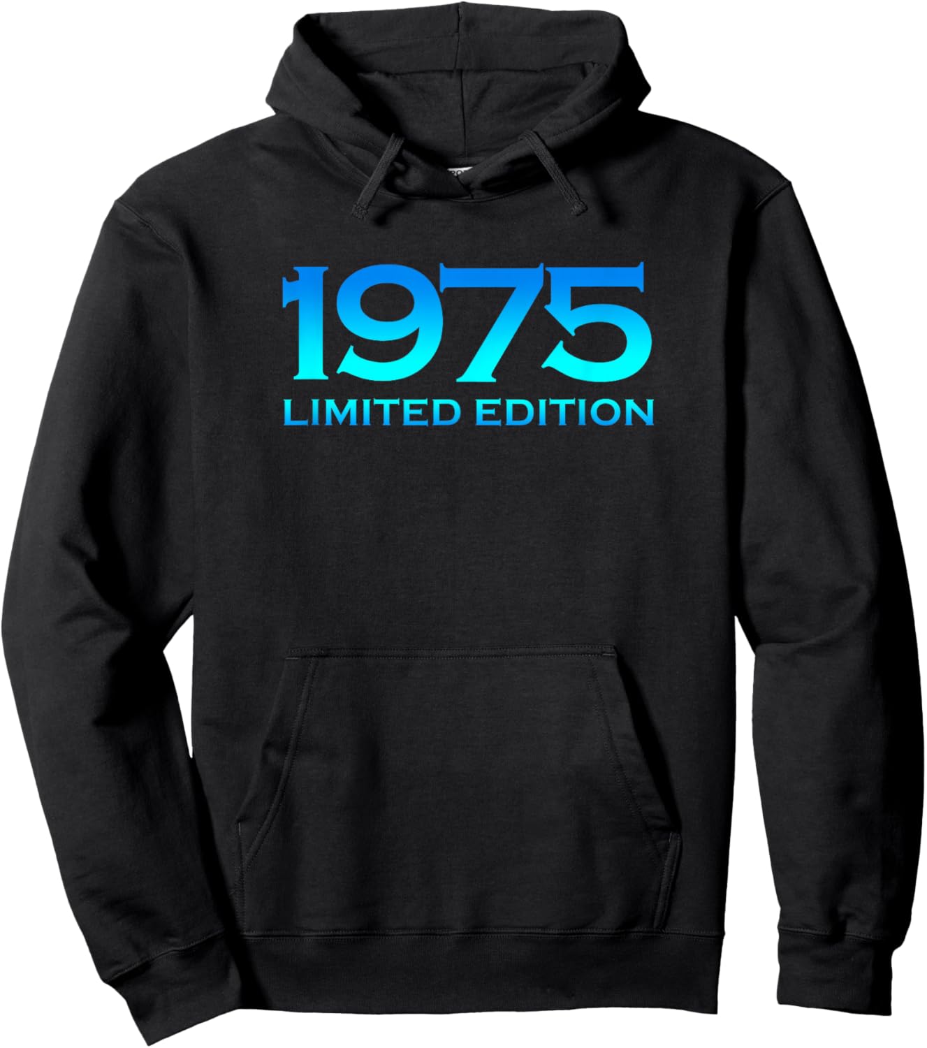 Ltd Edition 1975 50 Year Old Bday Men Women 50th Birthday Hoodie - Hoodie | Black