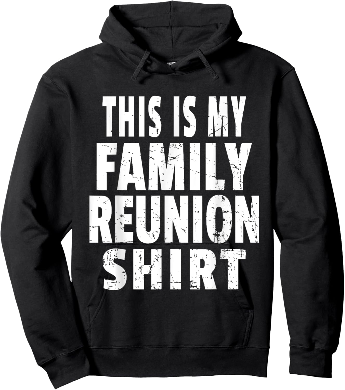 This Is My Family Reunion Shirt Fun Family Reunion Hoodie - Hoodie | Black