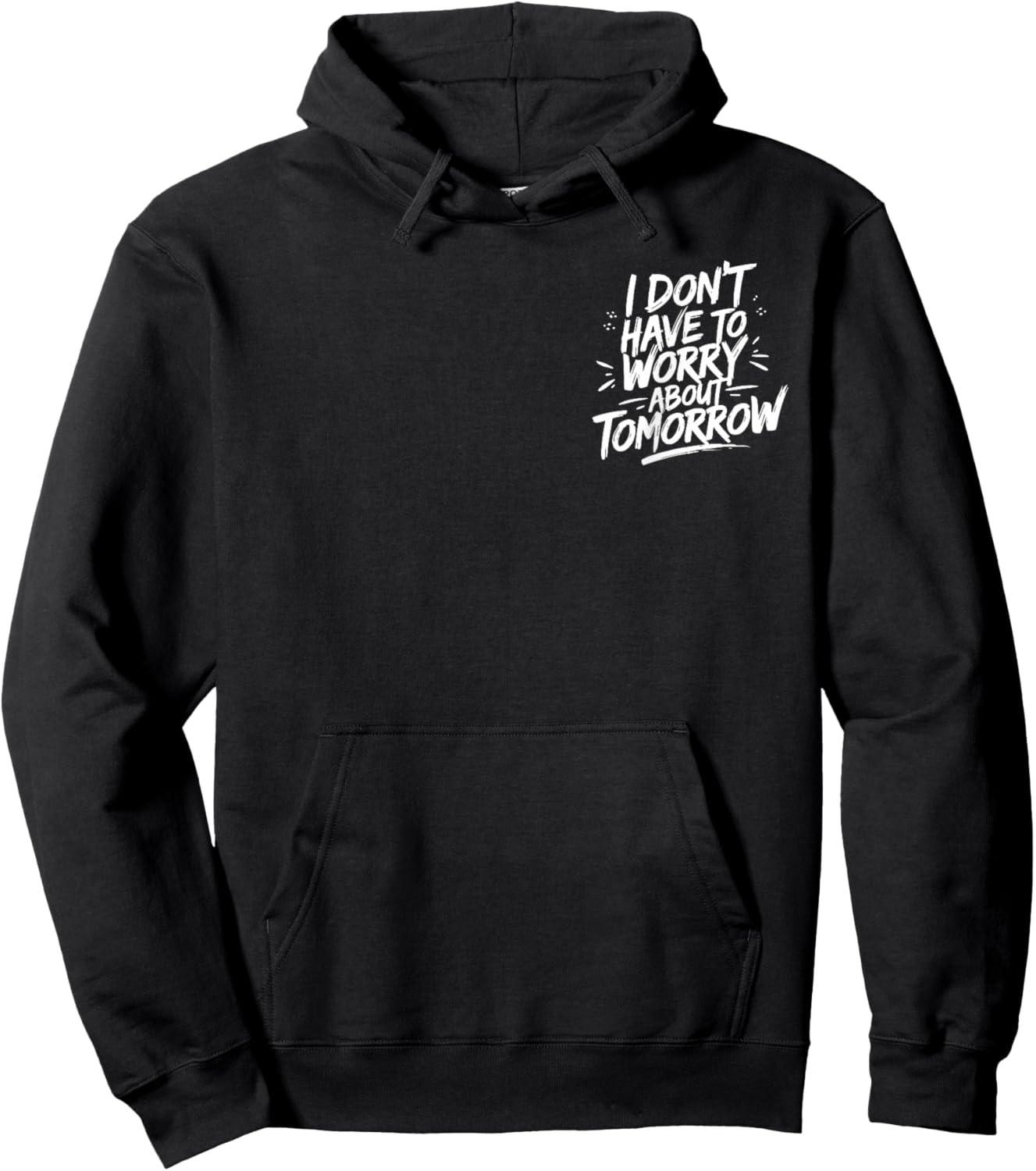 God's Got My Back Christian - Front and Back Hoodie - Hoodie | Black