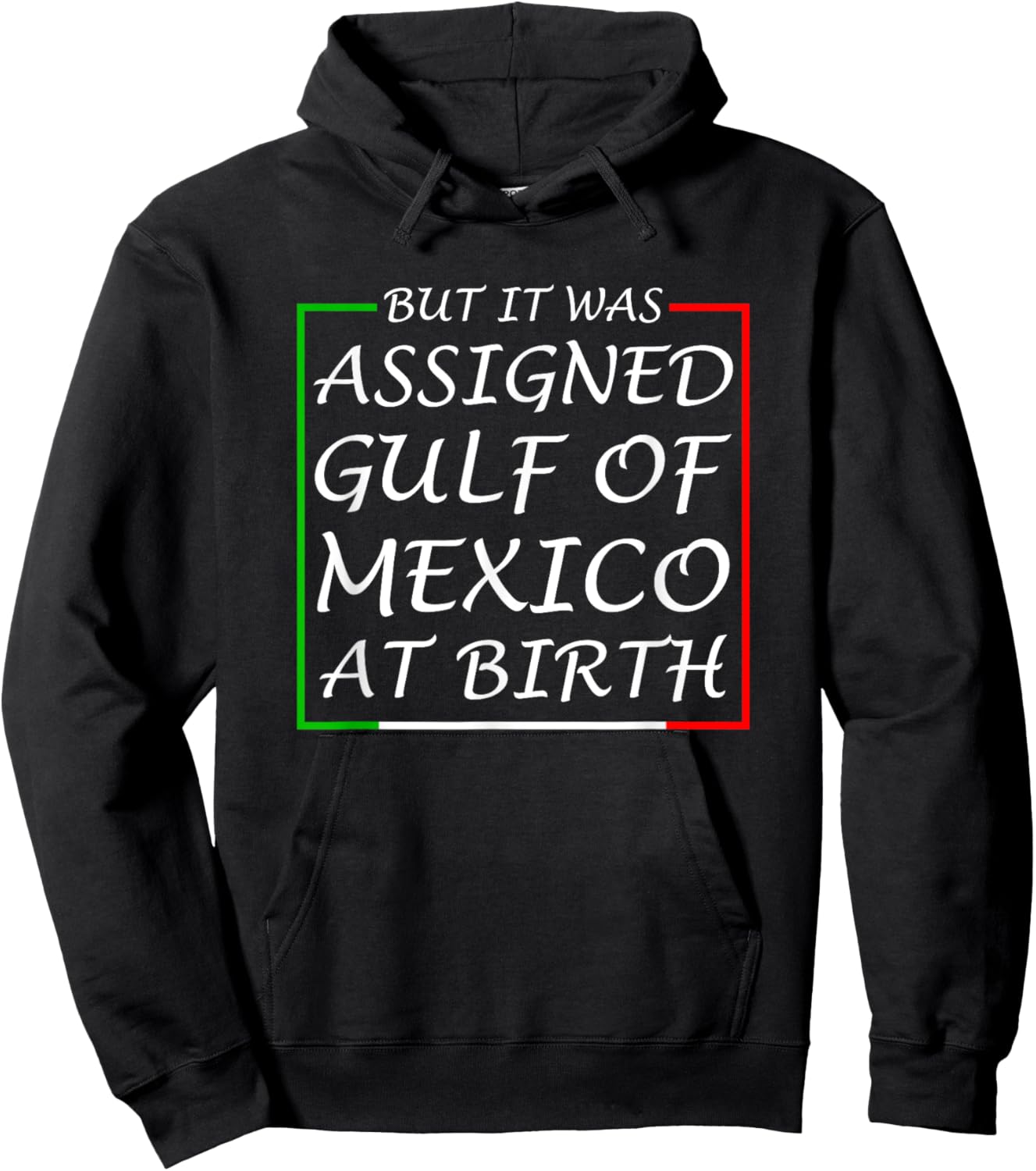 But It Was Assigned Gulf Of Mexico At Birth Hoodie - Hoodie | Black