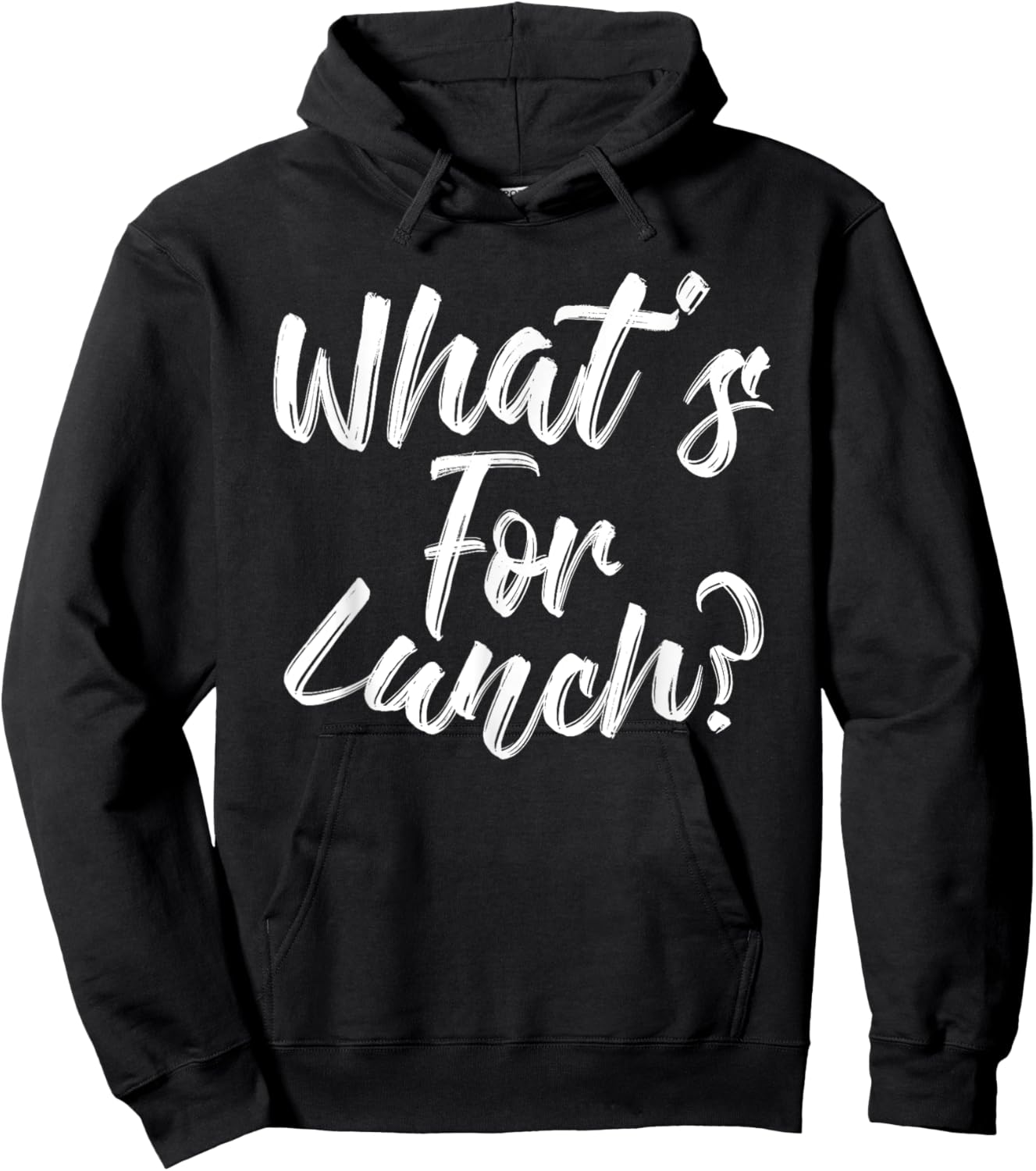 What's For Lunch Hoodie - Hoodie | Black