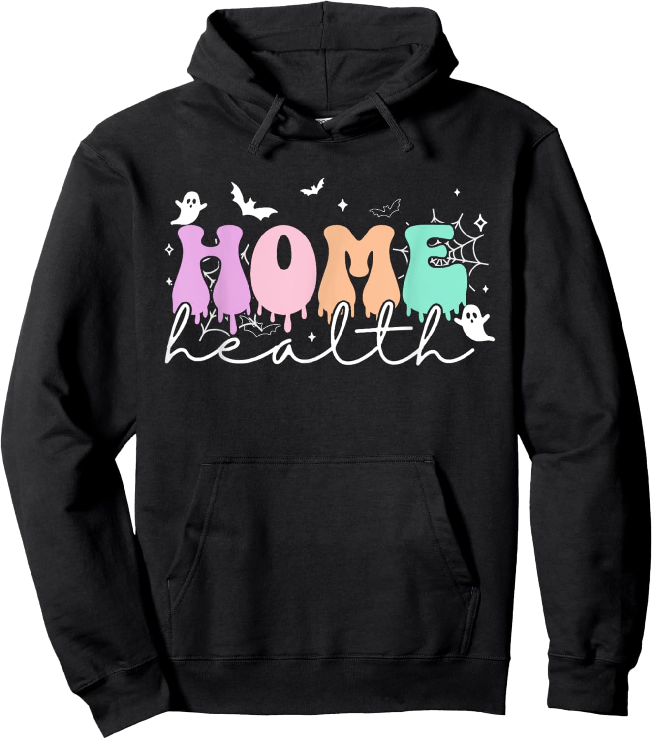 Home Health Aid Halloween Home Health Nurse Healthcare Aide Hoodie - Hoodie | Black