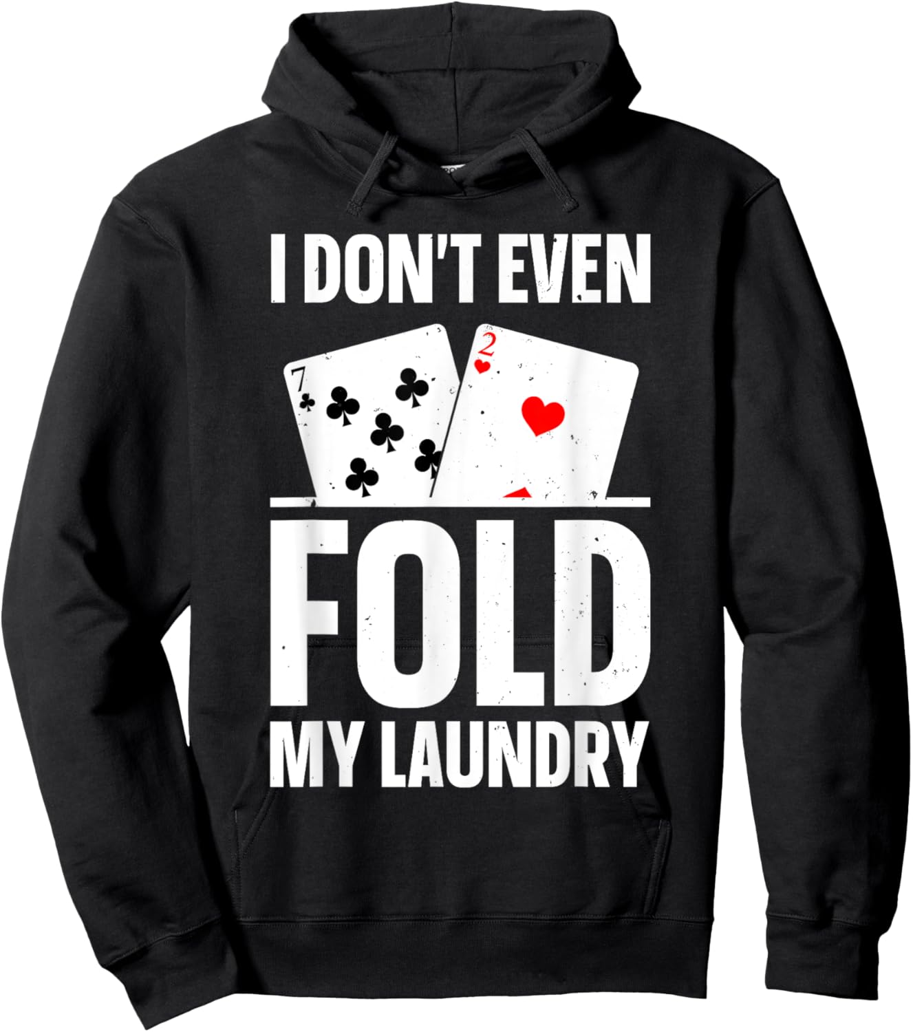 Funny Poker Design Women Poker Player Poker Lover Hoodie - Hoodie | Black