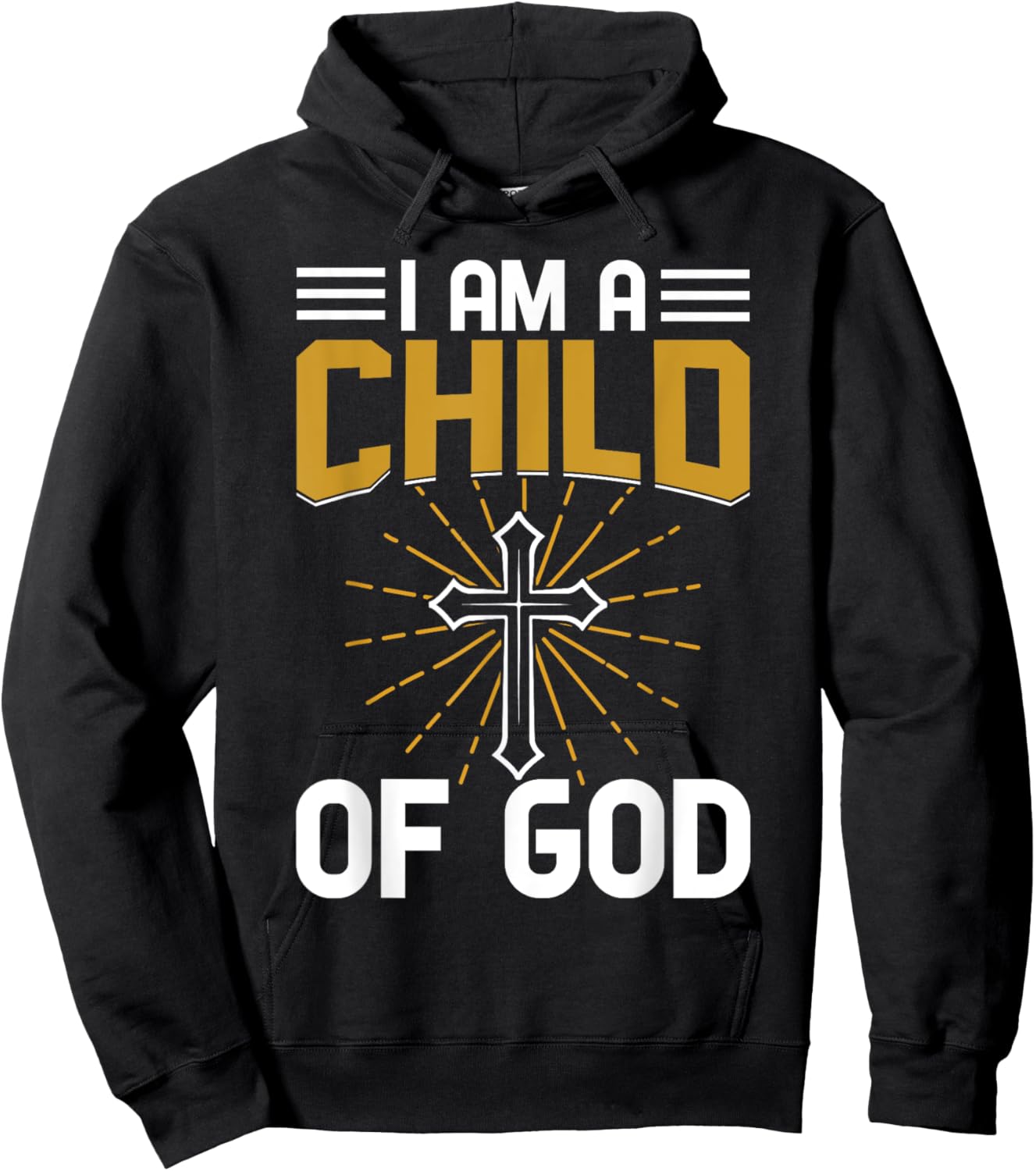 I Am A Child Of God Christianity Hoodie - Hoodie | Black