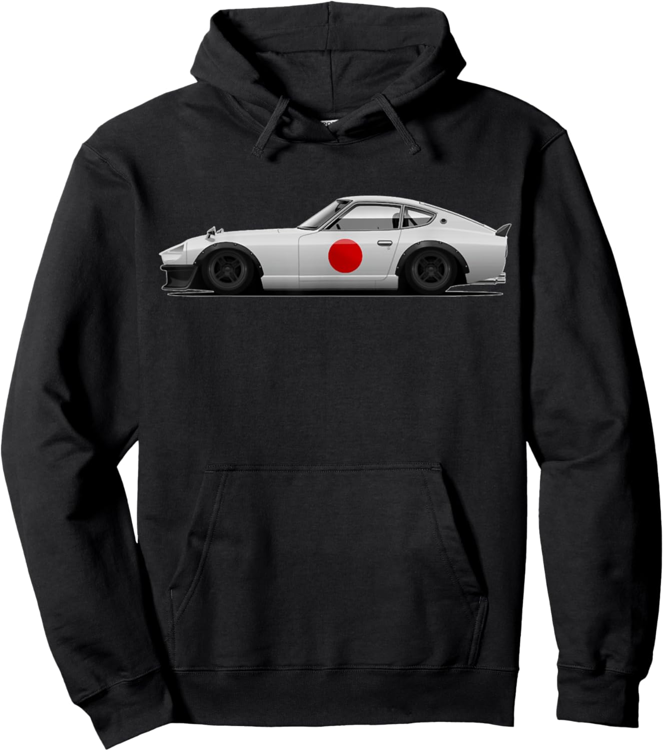 280z 240z S30 Sports Car Hoodie - Hoodie | Black