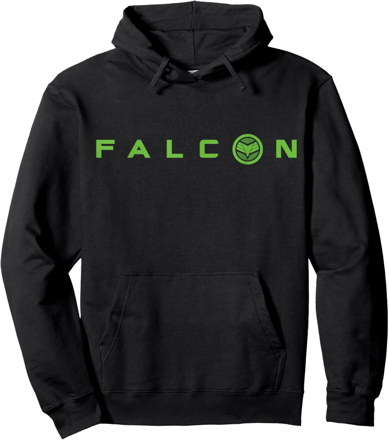 Marvel Studios Captain America: Brave New World Falcon Logo Hoodie - Hoodie | Black