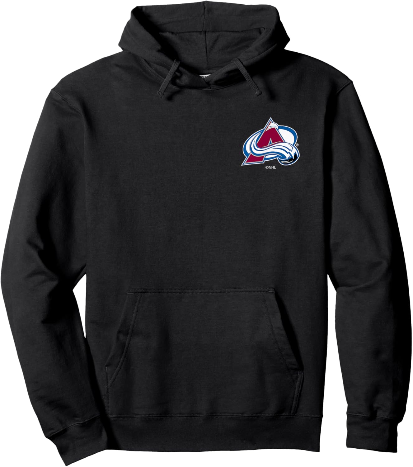 Colorado Avalanche , Navy, -Adults, X-Small, Short Sleeve, NHL Officially Licensed, Colorado Avalanche Fans Hoodie - Hoodie | Black