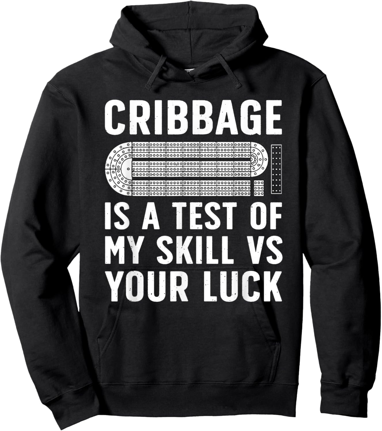 Funny Cribbage Design Women Card Game Cribbage Lover Hoodie - Hoodie | Black