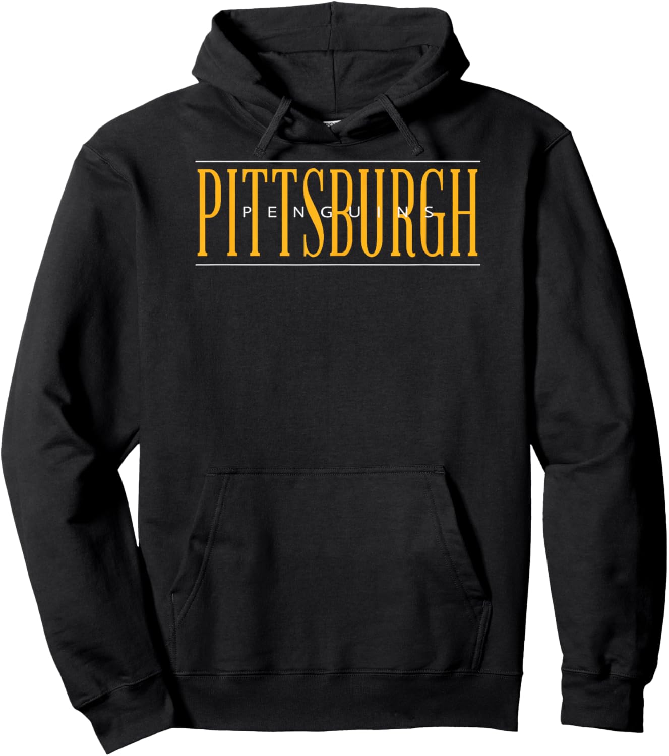 Pittsburgh Penguins Classic Black NHL Officially Licensed Hoodie - Hoodie | Black