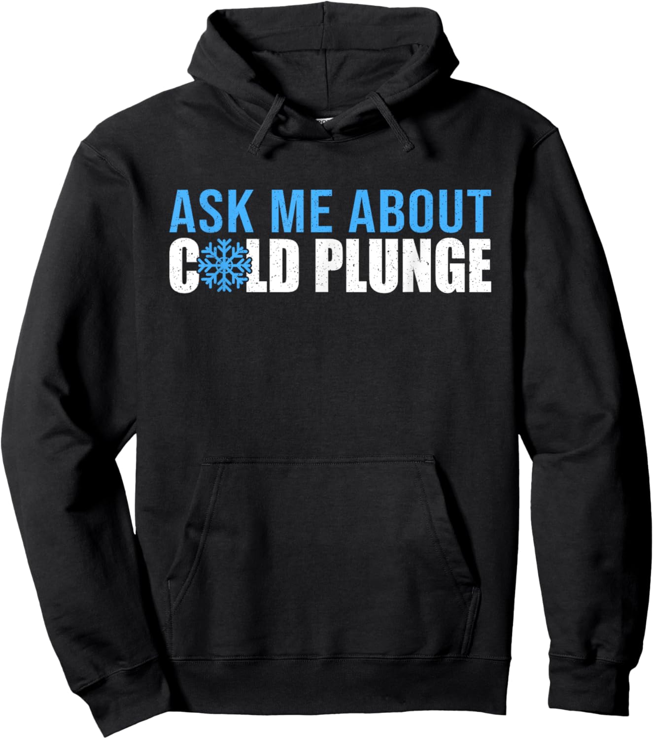 Ask Me About Cold Plunge Ice Bath Hoodie - Hoodie | Black