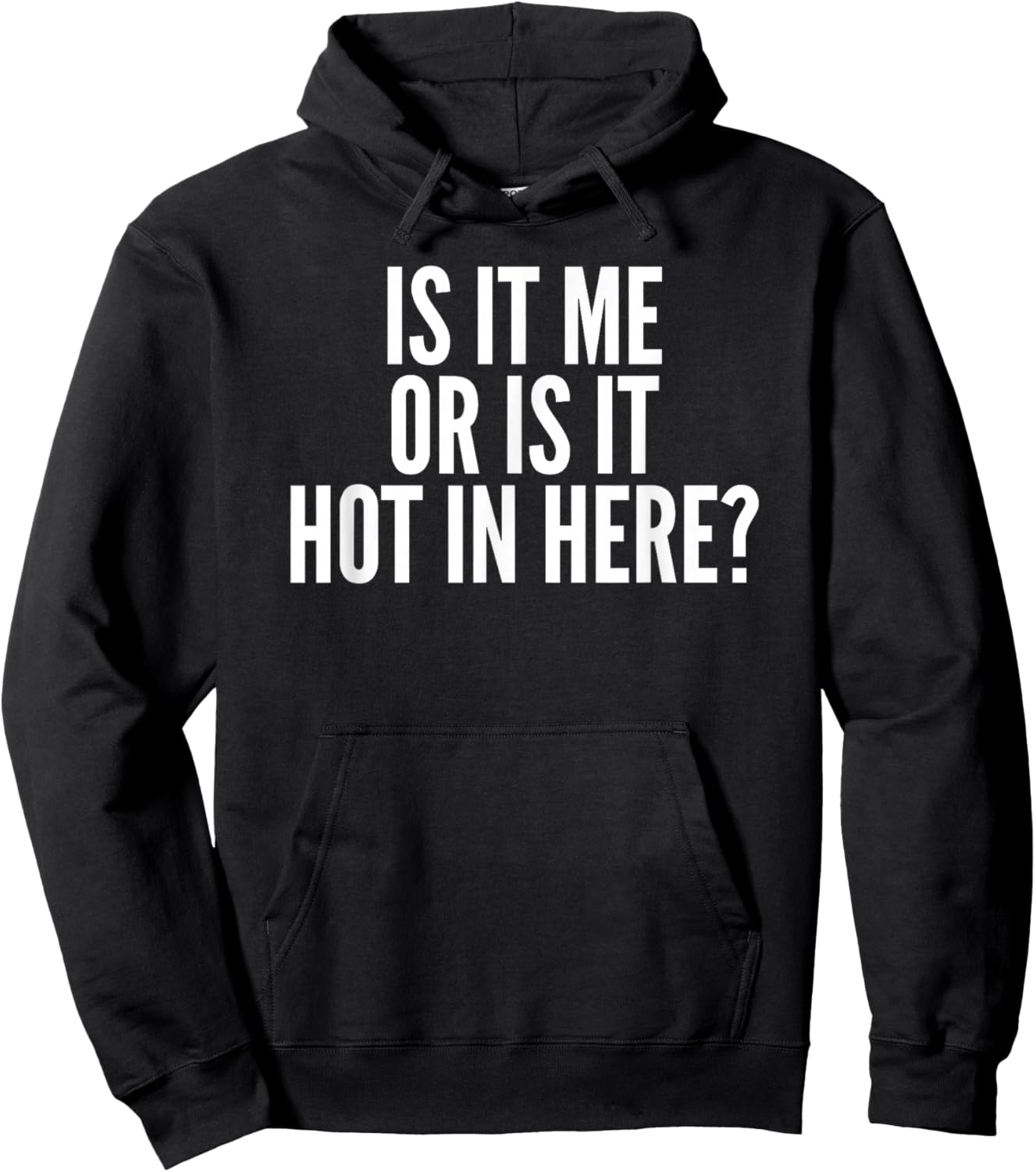 Tennessee Merchant Is It Me Or Is It Hot In Here? , Small, Black Hoodie - Hoodie | Black
