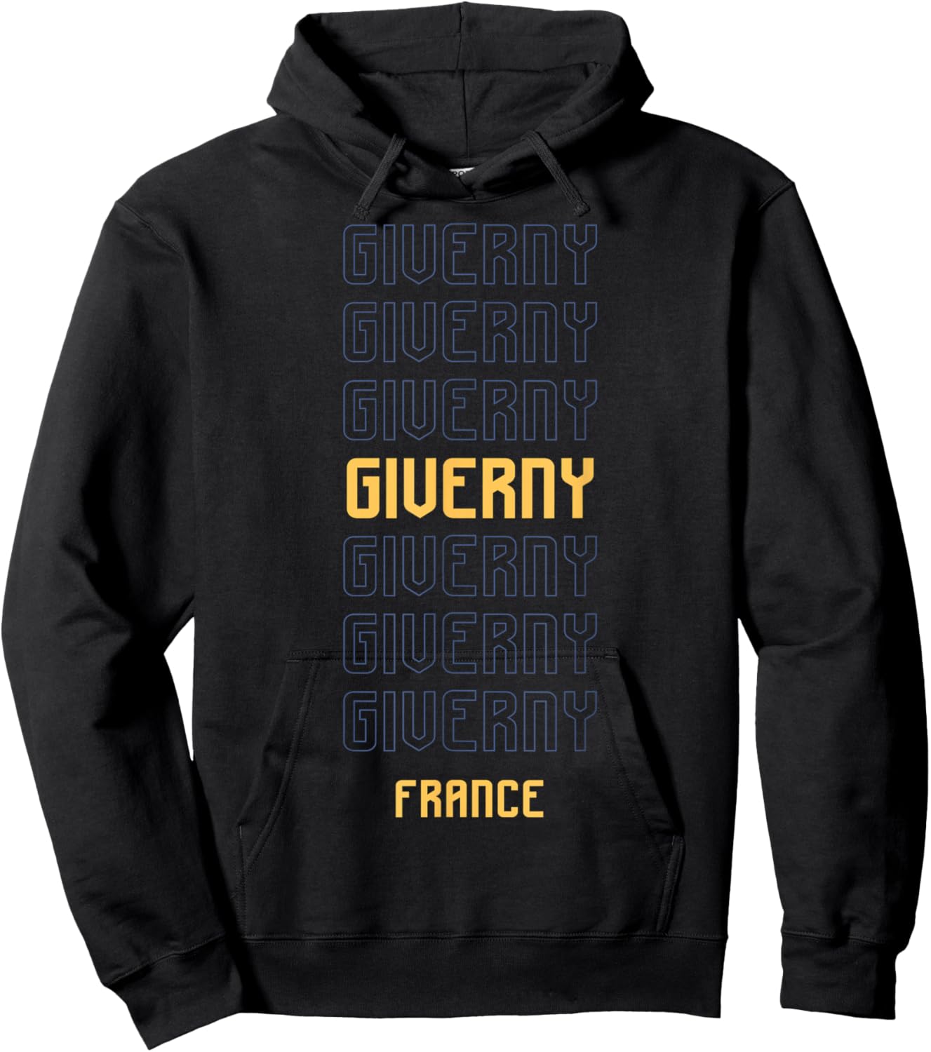 Giverny France Hoodie - Hoodie | Black