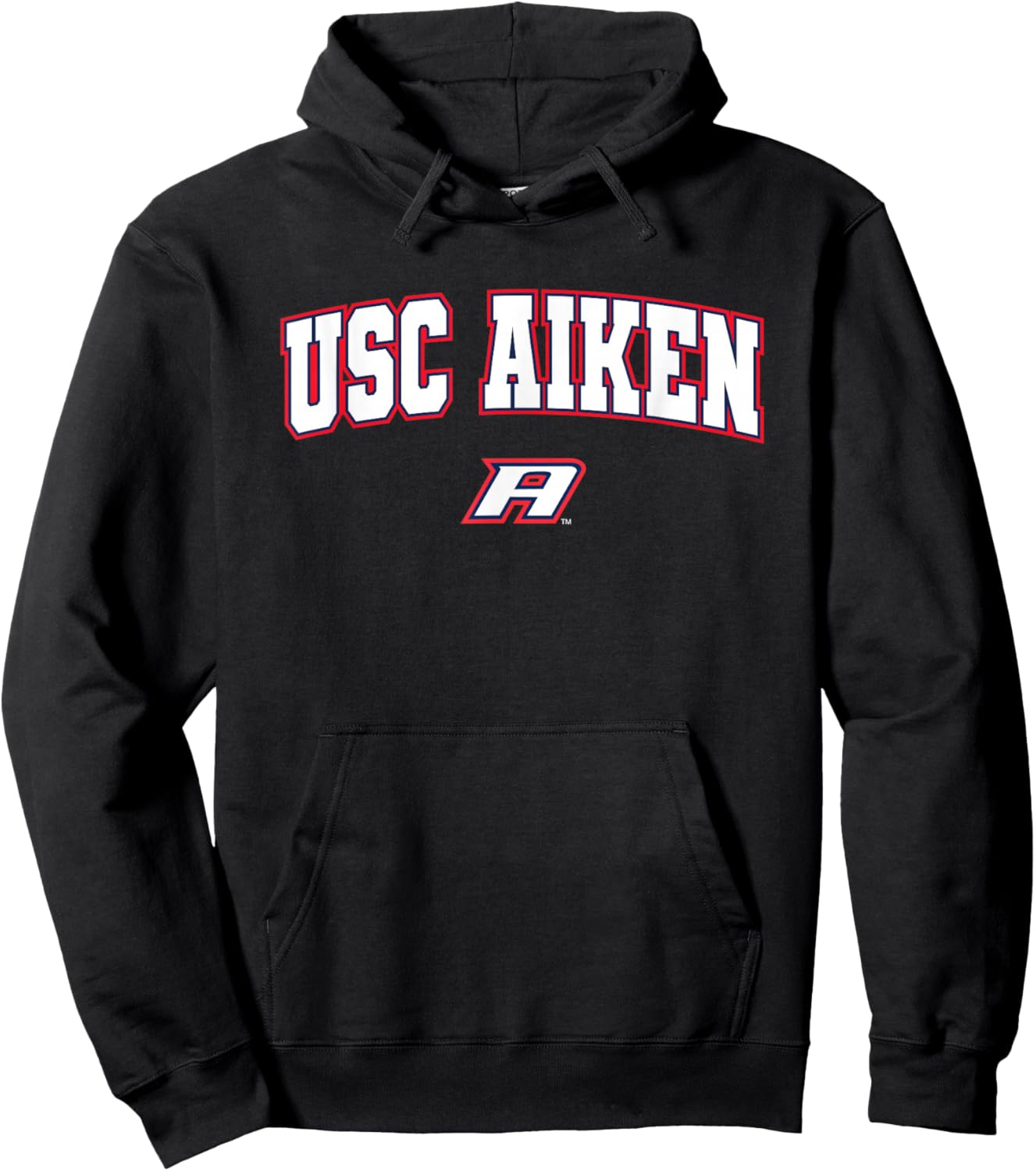 University of South Carolina Aiken Pacers Arch Logo Hoodie - Hoodie | Black